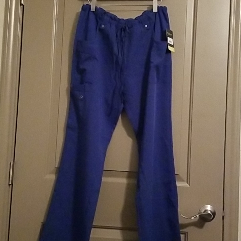 NWT royal blue dickies scrub set